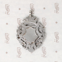 Double Sided Engraved & Cut Out Sterling Fob