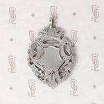 Double Sided Engraved & Cut Out Sterling Fob