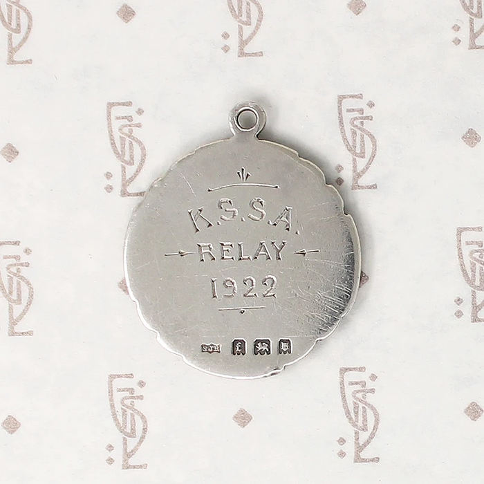 Kent Schools Swimming Association English Sterling Fob