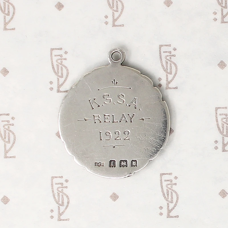 Kent Schools Swimming Association English Sterling Fob