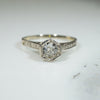 Deco Filigree OMC Diamond Ring