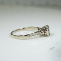 Deco Filigree OMC Diamond Ring