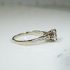 Deco Filigree OMC Diamond Ring