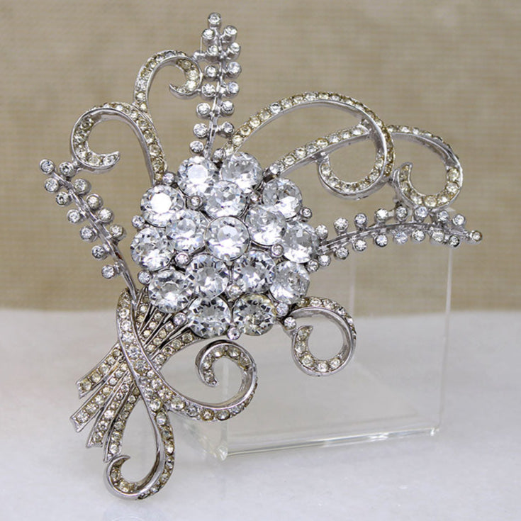 Scene Stealing CoroCraft Corsage Brooch