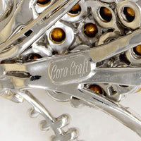 Scene Stealing CoroCraft Corsage Brooch