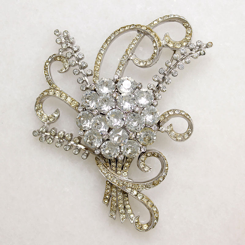 Scene Stealing CoroCraft Corsage Brooch