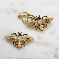 Coro Honey Bee Duette in Enameled Sterling Silver