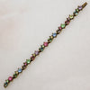 Silm Hollycraft Bracelet with Pastel Rhinestones
