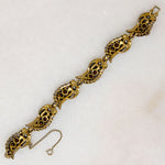 Baby Blue Rhinestone Hollycraft Bracelet