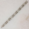 Icy Rhinestone Flowers Pennino Bros. Bracelet
