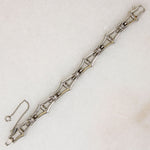 Glamorous Faux Emerald Costume Bracelet by Trifari