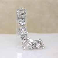 Brilliant Swarovski Crystal Bracelet Signed Eisenberg