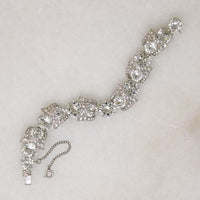 Brilliant Swarovski Crystal Bracelet Signed Eisenberg