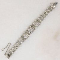 Eisenberg Two Row Swarovski Crystal Bracelet 