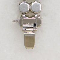 Eisenberg Two Row Swarovski Crystal Bracelet 