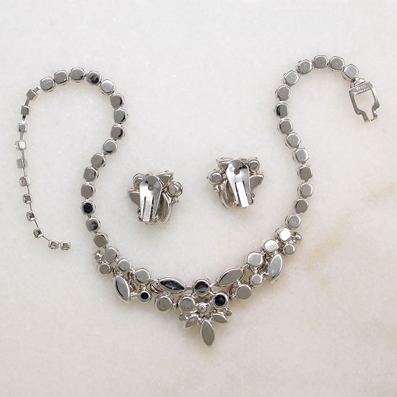 Lovely Lilac Eisenberg Ice Necklace & Earring Set