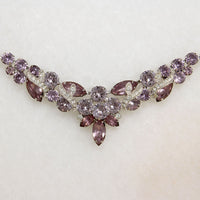 Lovely Lilac Eisenberg Ice Necklace & Earring Set