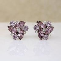 Lovely Lilac Eisenberg Ice Necklace & Earring Set