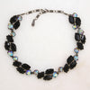 Dark Sparkle Rhinestone Necklace by Schiaparelli