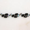 Dark Sparkle Rhinestone Necklace by Schiaparelli