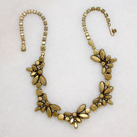 Gorgeous Green Austrian Crystal Necklace by Regency