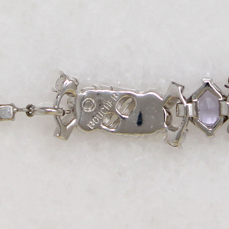 Boucher Rhinestone Choker in Spring Flower Hues