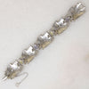 Romantic Boucher Rhinestone Bracelet in Springtime Pastels