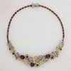 Enchanting Pastel Rhinestone Collar by Boucher