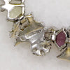 Enchanting Pastel Rhinestone Collar by Boucher