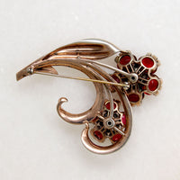 Charming Retro Nosegay Brooch by Pennino Bros.