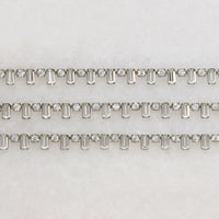 Mid Century Three Strand Rhinestone Necklace by Kramer