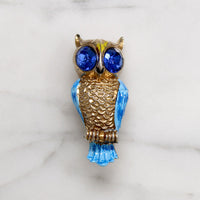 Cutie Little Owl Brooch by Coro