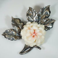Ming's Double Hibiscus Brooch