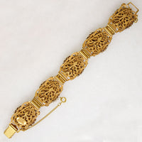 Lavish "Pearl" & Crystal Bracelet by Miriam Haskell