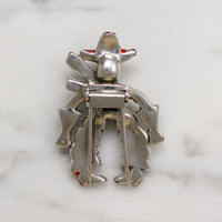 Colorful Cowboy Costume Fur Clip
