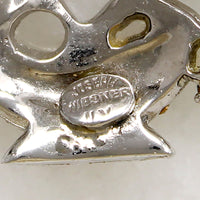Joseph Wiesner Mid-Century Giardinetti Brooch
