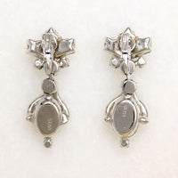 Sassy Sparkling Rhinestone Chandelier Earrings by Weiss