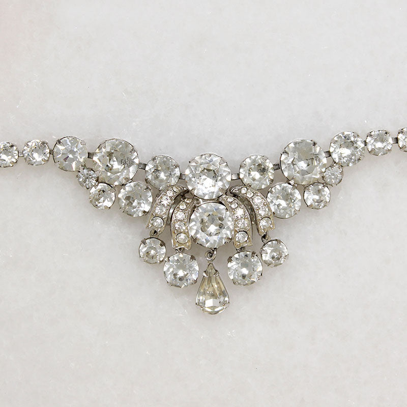 Opulent Swarovski Crystal Necklace by Eisenberg
