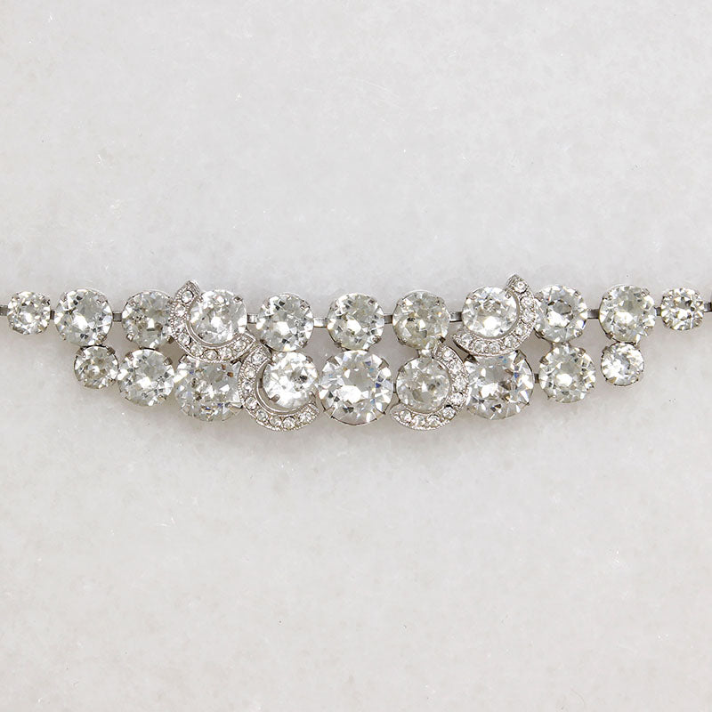 Effervescent Crystal Cluster Necklace by Eisenberg 