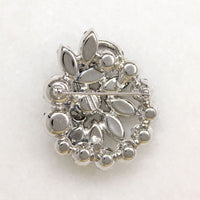 Fabulous Eisenberg Brooch with Watermelon Crystals