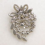 Exuberant Eisenberg Ice Crystal Corsage Brooch