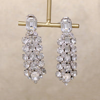 Glamorous Crystal Drop Earrings from Eisenberg