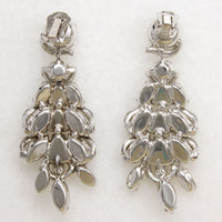 Spectacular Eisenberg Shoulder Duster Crystal Earrings