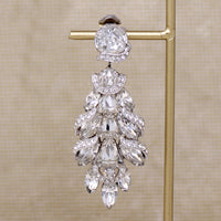 Spectacular Eisenberg Shoulder Duster Crystal Earrings