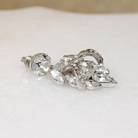 Unusual Crystal Chandelier Earrings by Eisenberg