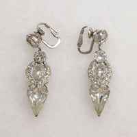 Shapely Swarovski Crystal Drop Earrings by Eisenberg