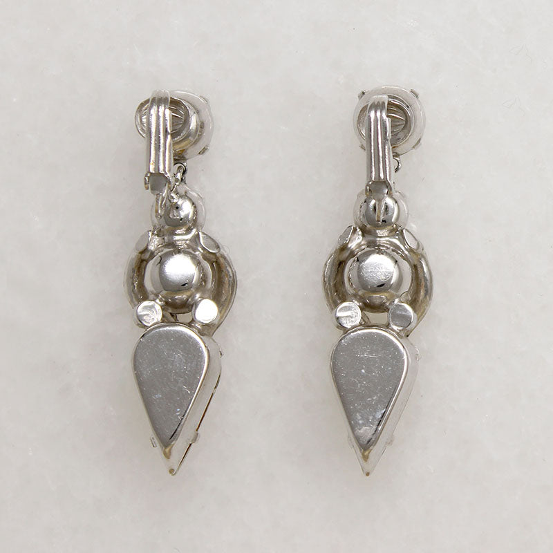 Shapely Swarovski Crystal Drop Earrings by Eisenberg