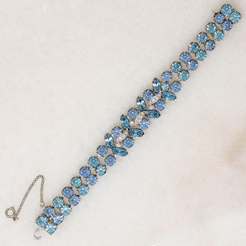 Eisenberg Baby Blues Swarovski Crystal Bracelet