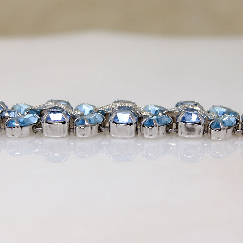 Eisenberg Baby Blues Swarovski Crystal Bracelet