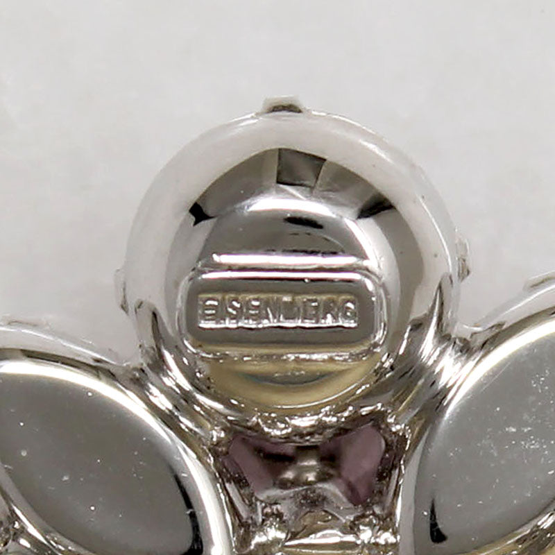 Orchid-Colored Crystal Eisenberg Brooch